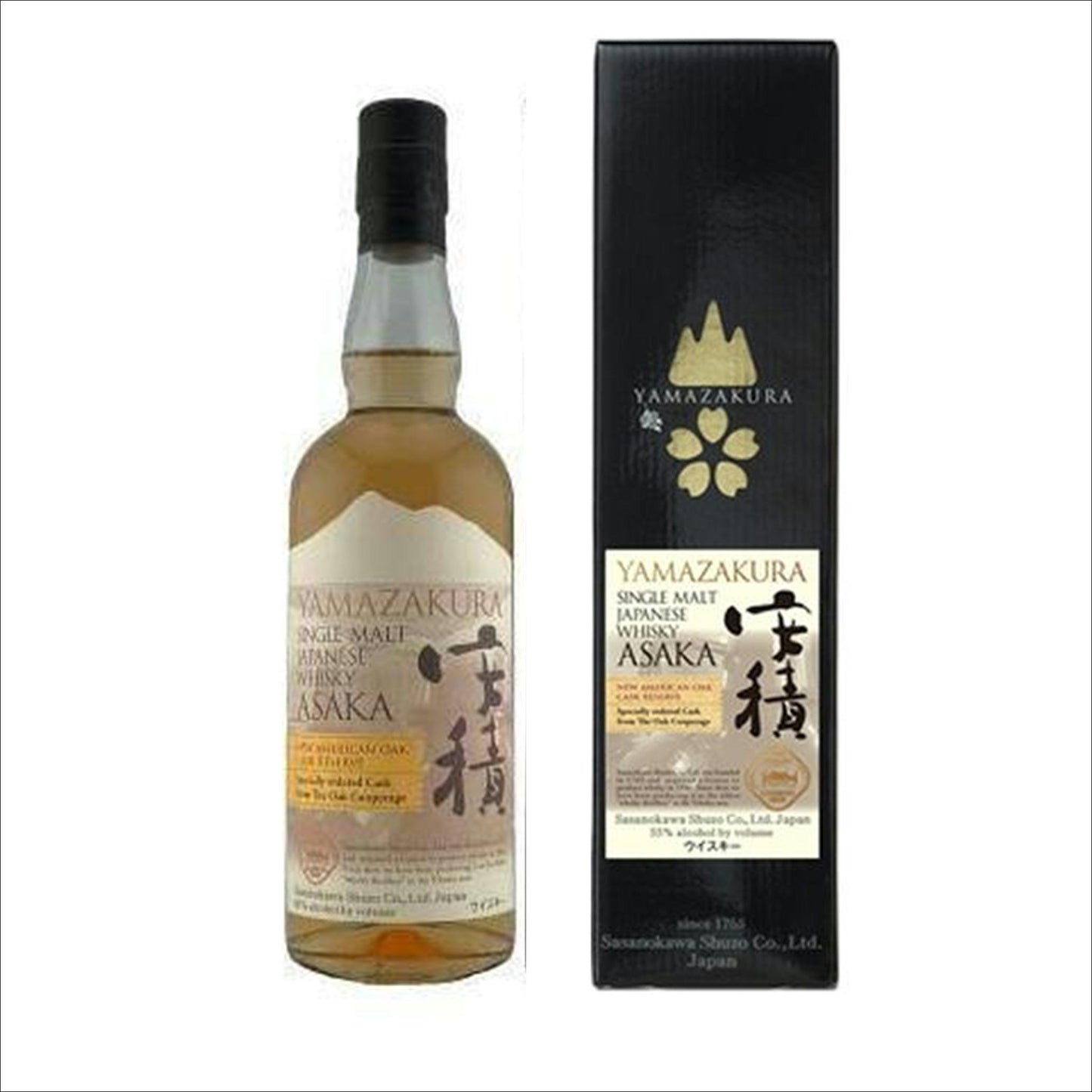 YAMAZAKURA シングルモルト 安積 New American Oak Cask Reserve(ニューアメリカンオーク