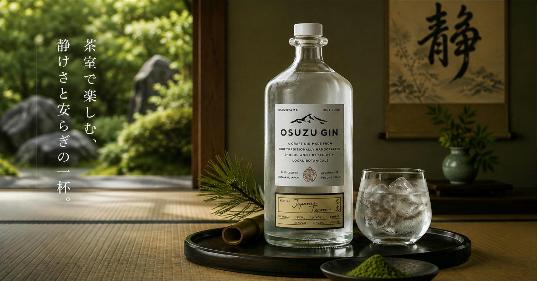 OSUZU GIN Japanese Tearoom 　茶室