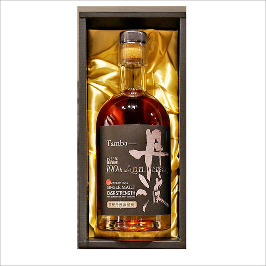 黄桜100周年記念ウイスキー　丹波シングルモルト　カスクストレングス（カートン付）