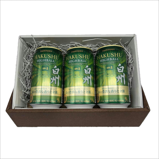 白州ハイボール缶　350ｍｌ×3本セット　父の日ギフト専用